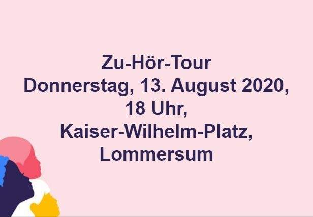 Zu-Hör-Tour Anne Horst, Bürgermeisterin von Weilerswist