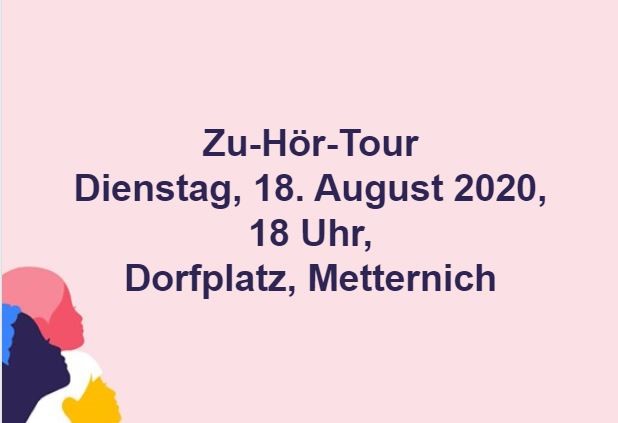 Zu-Hör-Tour Anne Horst, Bürgermeisterin von Weilerswist